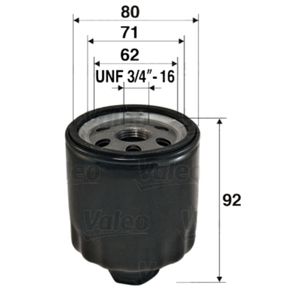 Ölfilter VALEO 586009 für VW Seat Skoda Audi Polo II Vento Golf III Variant Inca