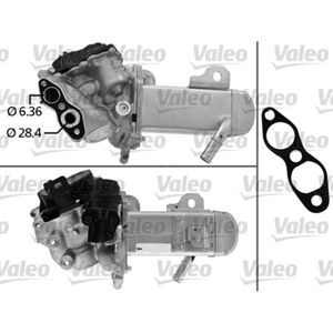 AGR-Modul VALEO 700451 für Citroën Peugeot Fiat C4 II 508 I Scudo C8