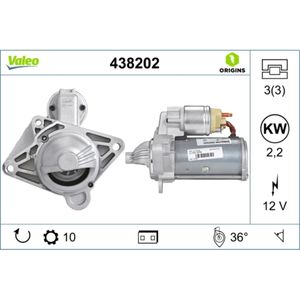 Starter VALEO 438202 für Renault Opel Megane III Grandtour Latitude