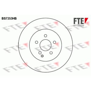 Bremsscheibe FTE 9081328 (2 Stk.) für Mercedes-Benz Ford C