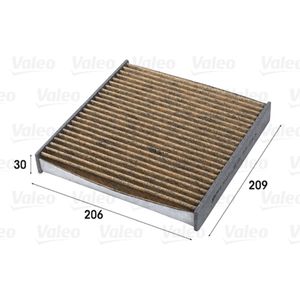 Filter Innenraumluft VALEO 701015 für Renault Vel Satis Laguna II