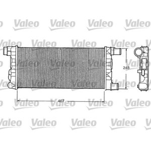 Kühler Motorkühlung VALEO 730520 für Fiat Cinquecento Seicento 600