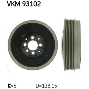 Riemenscheibe Kurbelwelle SKF VKM 93102 für VW Audi Skoda Seat Caddy II A3