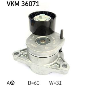 Keilrippenriemensatz SKF VKMAF 36107 für Renault Opel Trafic II Vivaro A