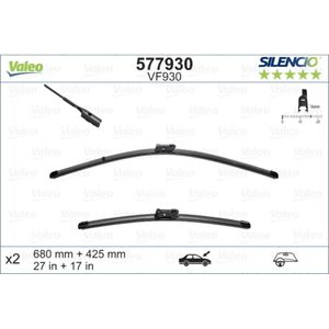 Wischblatt VALEO 577930 für Peugeot DS Citroën 3008 5008 II 7 Crossback