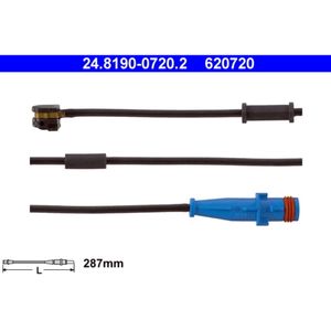 Warnkontakt Bremsbelagverschleiß ATE 24.8190-0720.2 für Opel Astra H Caravan