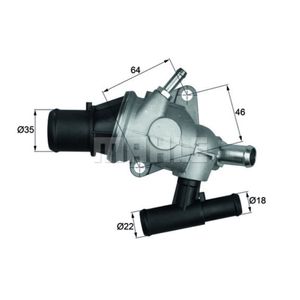 Thermostat Kühlmittel MAHLE TH 29 88 für Fiat Lancia Brava Dedra Marea