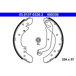 Bremsbackensatz ATE 03.0137-0330.2 für Renault Citroën Peugeot Fiat Opel Trafic