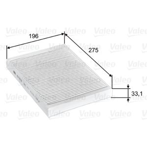 Filter Innenraumluft VALEO 715597 für Land Rover Volvo Freelander 2 V60 I S80 II