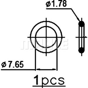 Kondensator Klimaanlage MAHLE AC 636 000P für Opel Chevrolet Astra J Caravan