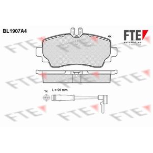 Bremsbelagsatz Scheibenbremse FTE 9010496 für Mercedes-Benz Vaneo