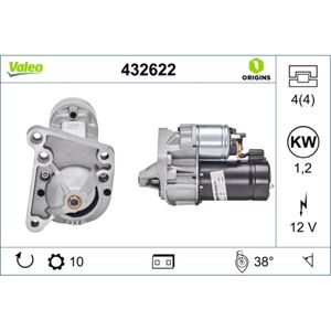 Starter VALEO 432622 für Renault Volvo Super 5 9