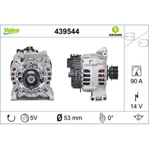 Generator VALEO 439544 für Mercedes-Benz A