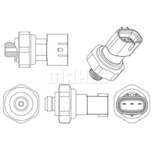 Druckschalter Klimaanlage MAHLE ASE 9 000P