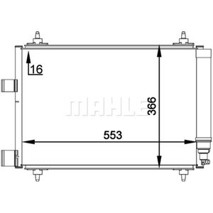 Kondensator Klimaanlage MAHLE AC 314 000P für Peugeot Citroën 307 SW C4 I