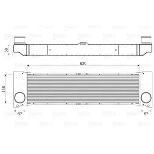 Ladeluftkühler VALEO 818356 für Mercedes-Benz Viano Vito Mixto