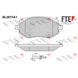 Bremsbelagsatz Scheibenbremse FTE 9011113 für Renault Megane IV