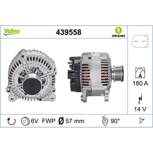 Generator VALEO 439558 für VW Skoda Seat Passat B7 Variant Superb II