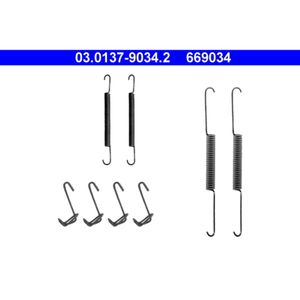 Zubehörsatz Bremsbacken ATE 03.0137-9034.2 für Opel Kadett D Caravan