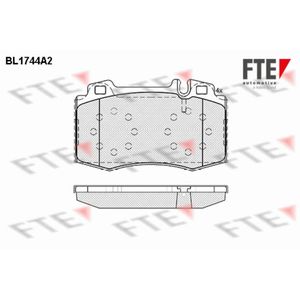 Bremsbelagsatz Scheibenbremse FTE 9010328 für Mercedes-Benz SL