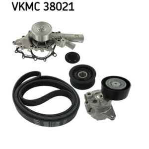 Wasserpumpe + Keilrippenriemensatz SKF VKMC 38021 für Mercedes-Benz C