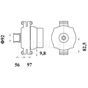 Generator MAHLE MG 799