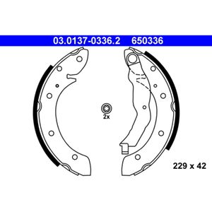 Bremsbackensatz ATE 03.0137-0336.2 für Renault Laguna I Grandtour Megane Scenic