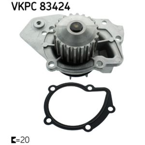 Wasserpumpe Motorkühlung SKF VKPC 83424 für Citroën Peugeot Rover Lada Visa BX