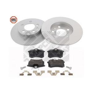 Bremsensatz Scheibenbremse MAPCO 47933HPS für VW Audi Skoda Golf IV TT