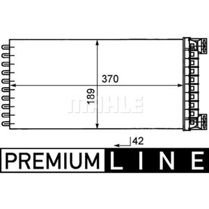 Wärmetauscher Innenraumheizung MAHLE AH 50 000P