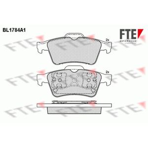 Bremsbelagsatz Scheibenbremse FTE 9010354 für Ford Renault Opel Saab C-Max 9-3