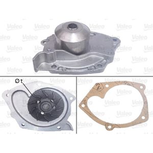 Wasserpumpe Motorkühlung VALEO 506698 für Renault Opel Volvo Megane III Vivaro A