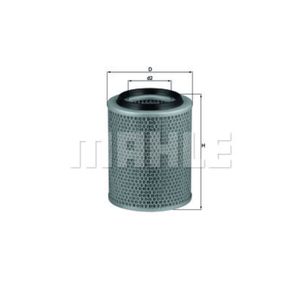 Luftfilter MAHLE LX 498