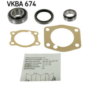 Radlagersatz SKF VKBA 674 für Daihatsu Charmant