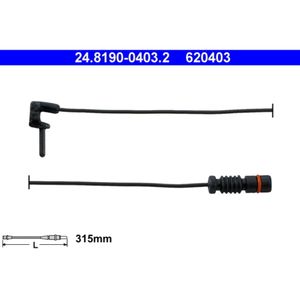 Warnkontakt Bremsbelagverschleiß ATE 24.8190-0403.2 (2 Stk.) für Mercedes-Benz