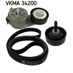 Keilrippenriemensatz SKF VKMA 34200 für Ford Galaxy II S-Max Mondeo IV