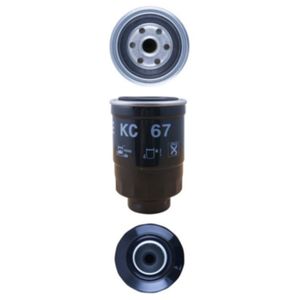 Kraftstofffilter MAHLE KC 67 für Ford Lti Ldv Maverick TX