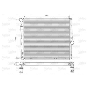 Kühler Motorkühlung VALEO 701563 für BMW X3