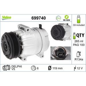 Kompressor Klimaanlage VALEO 699740 für Renault Vel Satis Laguna II Avantime