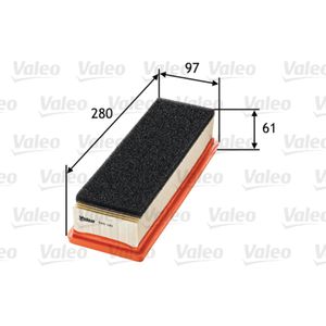 Luftfilter VALEO 585181 für Fiat Lancia Alfa Romeo Ford Panda Classic KA