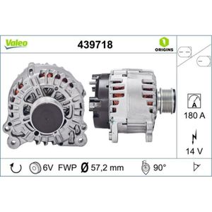 Generator VALEO 439718 für VW Seat Skoda Passat B7 Variant Alhambra