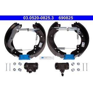 Bremsbackensatz ATE 03.0520-0825.3 für Renault Opel Trafic Arena Combi