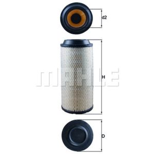 Luftfilter MAHLE LX 1673