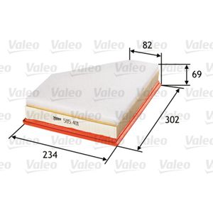 Luftfilter VALEO 585401 für Alpina BMW D3