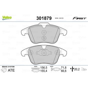 Bremsbelagsatz Scheibenbremse VALEO 301879 für Land Rover Ford Volvo Mondeo IV