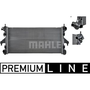 Kühler Motorkühlung MAHLE CR 880 000P für Fiat Peugeot Citroën Ducato Boxer