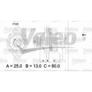 Generator VALEO 436545