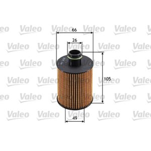 Ölfilter VALEO 586562 für Opel Fiat Citroën Lancia Alfa Romeo Peugeot Saab Ford