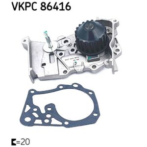 Wasserpumpe Motorkühlung SKF VKPC 86416 für Renault Dacia Lada Megane CC Logan