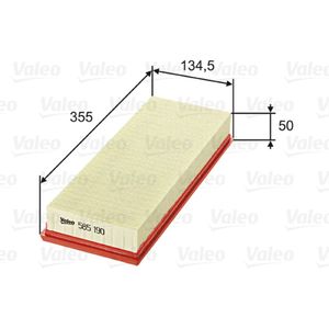 Luftfilter VALEO 585190 für Mercedes-Benz Puch Chrysler S